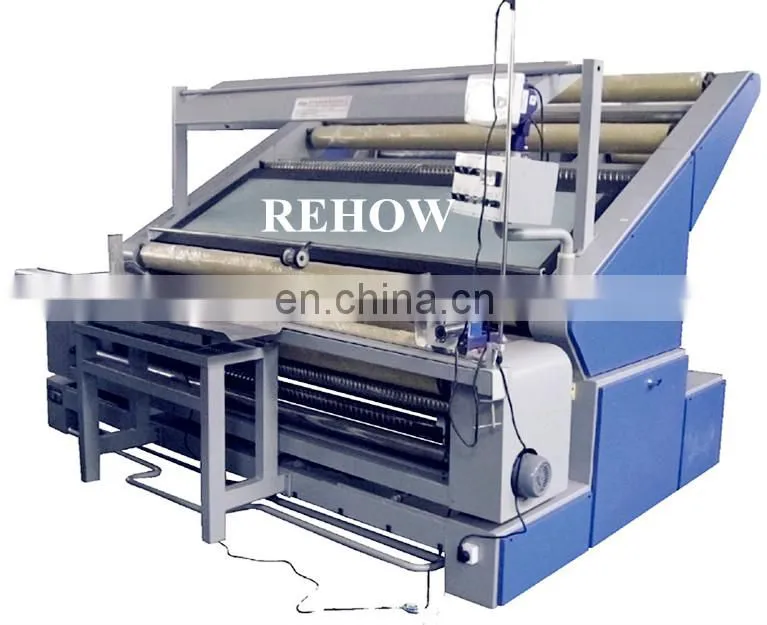 Textile Finishing Automatic Knitted Fabric Tensionless Inspection Machine