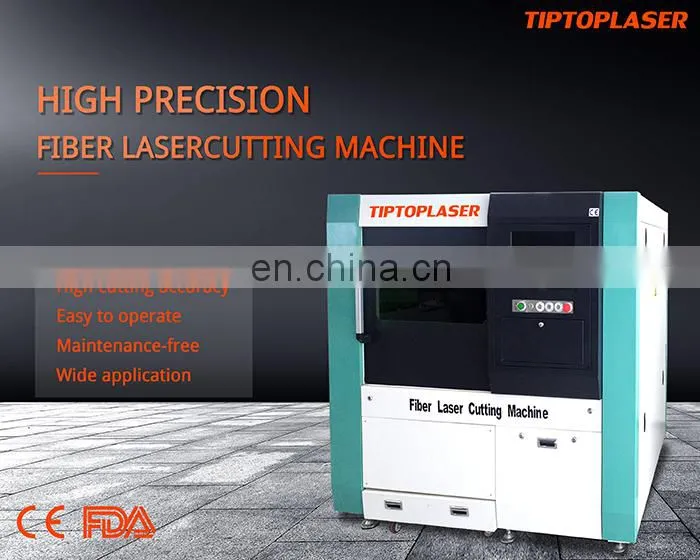Mini enclosed metal fiber laser cutting machine in India