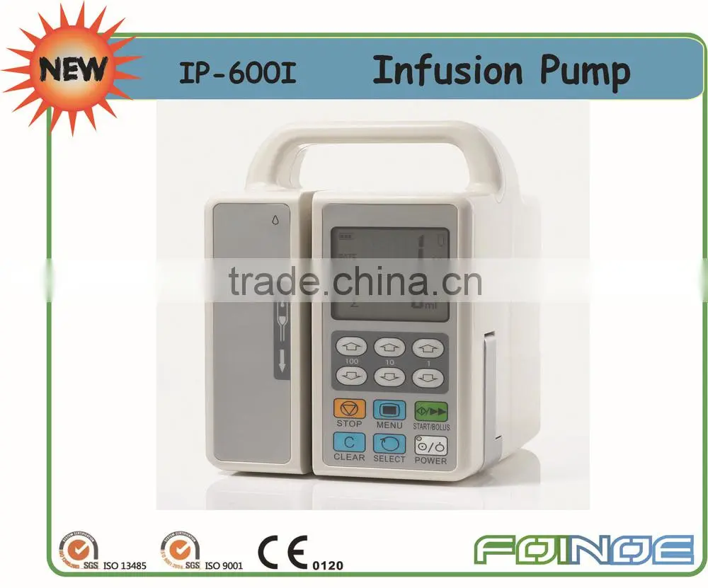 IP-600I CE Approved and hot sale piston infusion pump