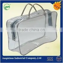 Clear Plastic PVC Bag for Quilt or Pillow with Zipper