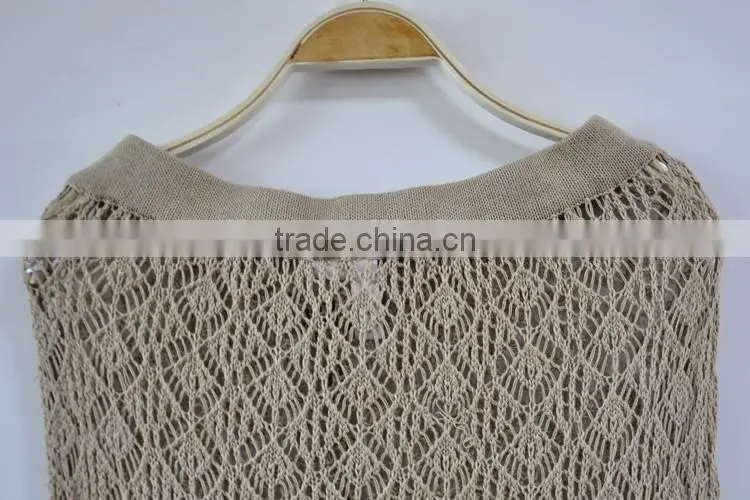 Fashion Show 100% Cotton Lady Dress European Knitted Lady Skirt