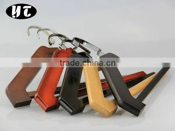 HA554 luxury wide bamboo coat hanger