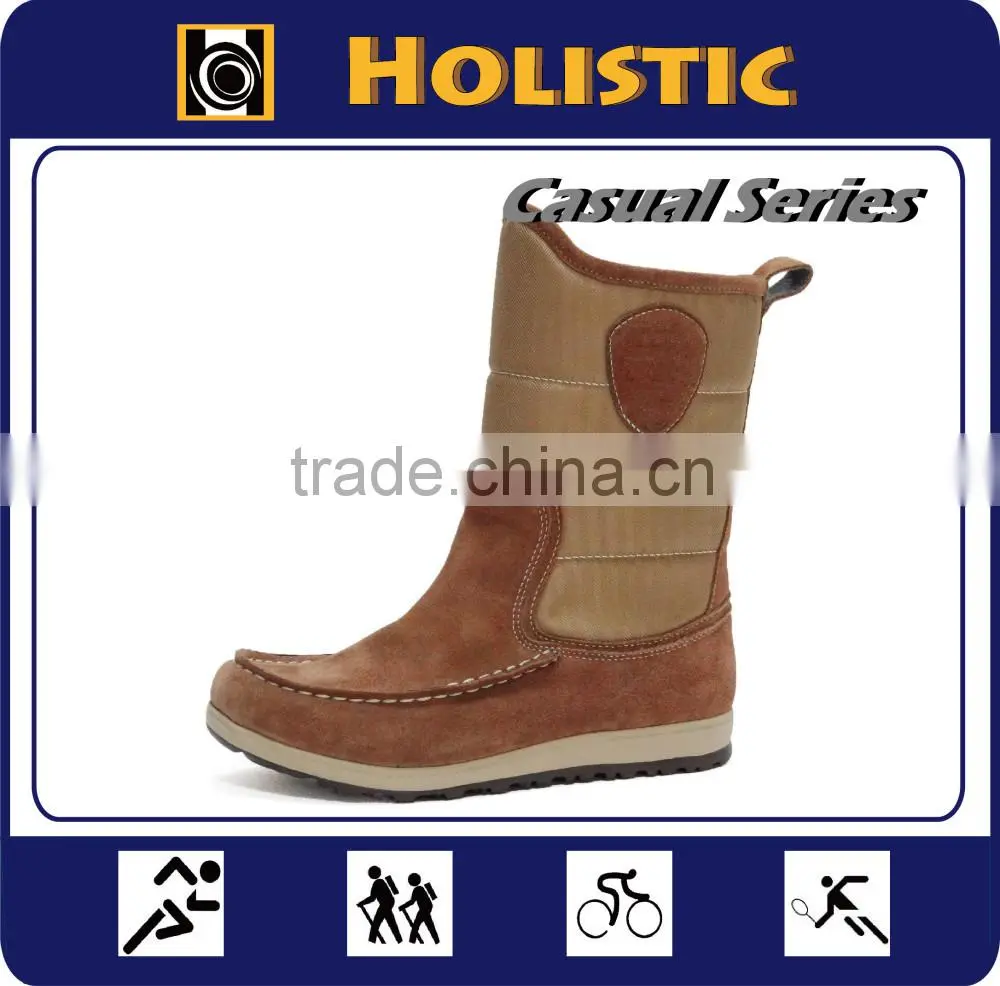 Wiley High Cut Suede Upper Thermal Moccasin Boots