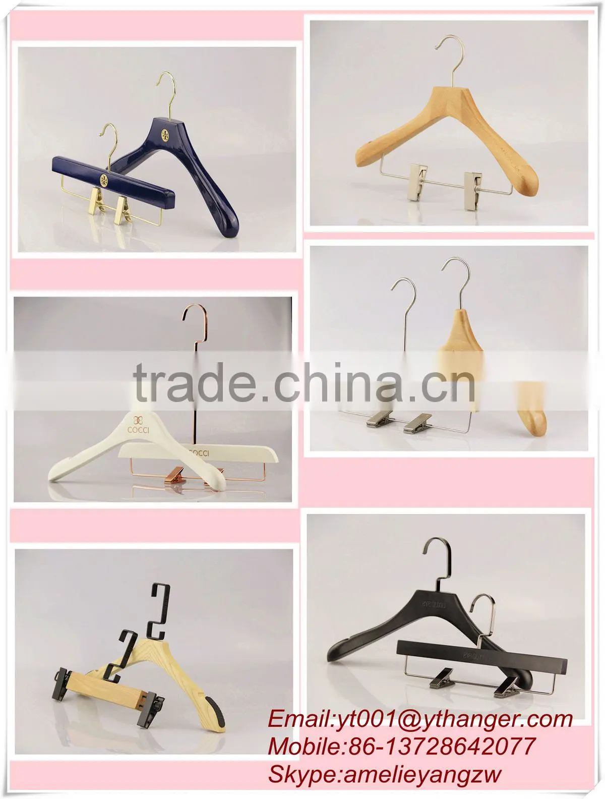 Plastic ring for scaef black scarf hanger with logo