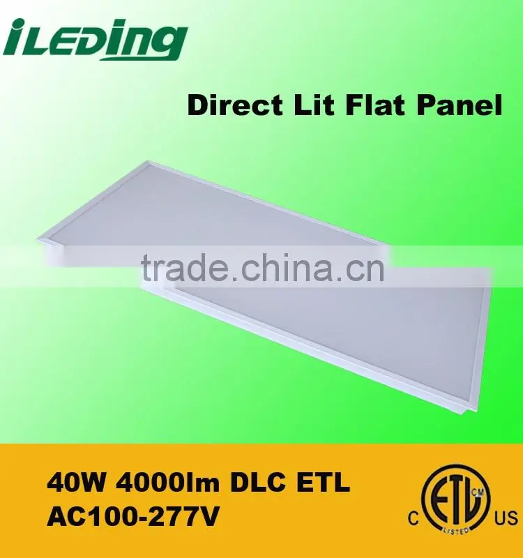 Hot Sale 40W 100lm/W 2X4 40 Inch LED Panel with DLC ETL Listed