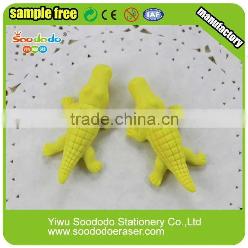 Mini dinosaur soft eraser