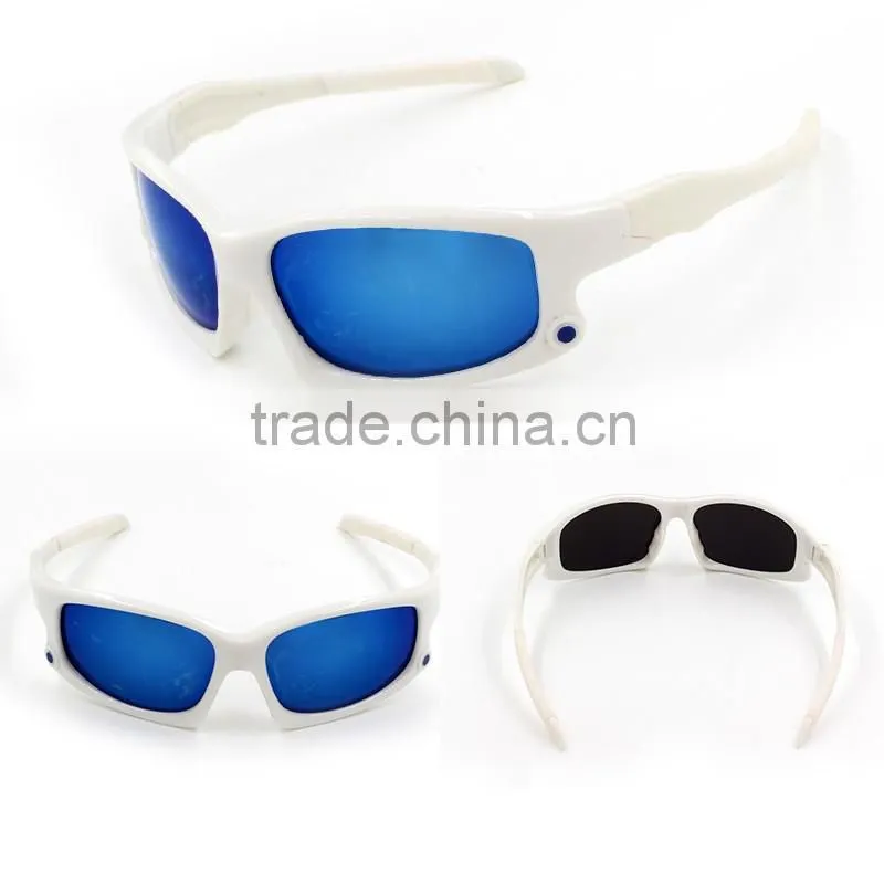 Gafas De Sol flexible rubber tips anti glare full frame unisex sunglasses