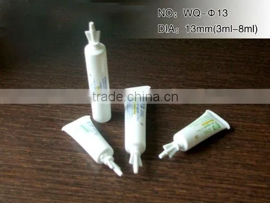 Twist--off lid tube of small dia 13mm suitable for gift twist off tube