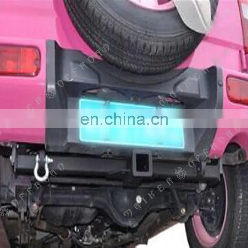 Hot sell off road steel rear trailer hitches bumper tow bar for Suzuki jimny 4x4 parts car bumper