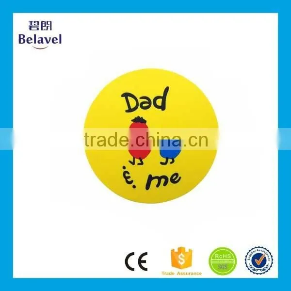 OEM cheap drinking pvc coaster custom pvc silicone coaster