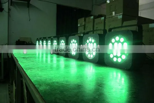 Vitop factory stage mini flat par light 18x3watt rgb 3in1 indoor mini par light