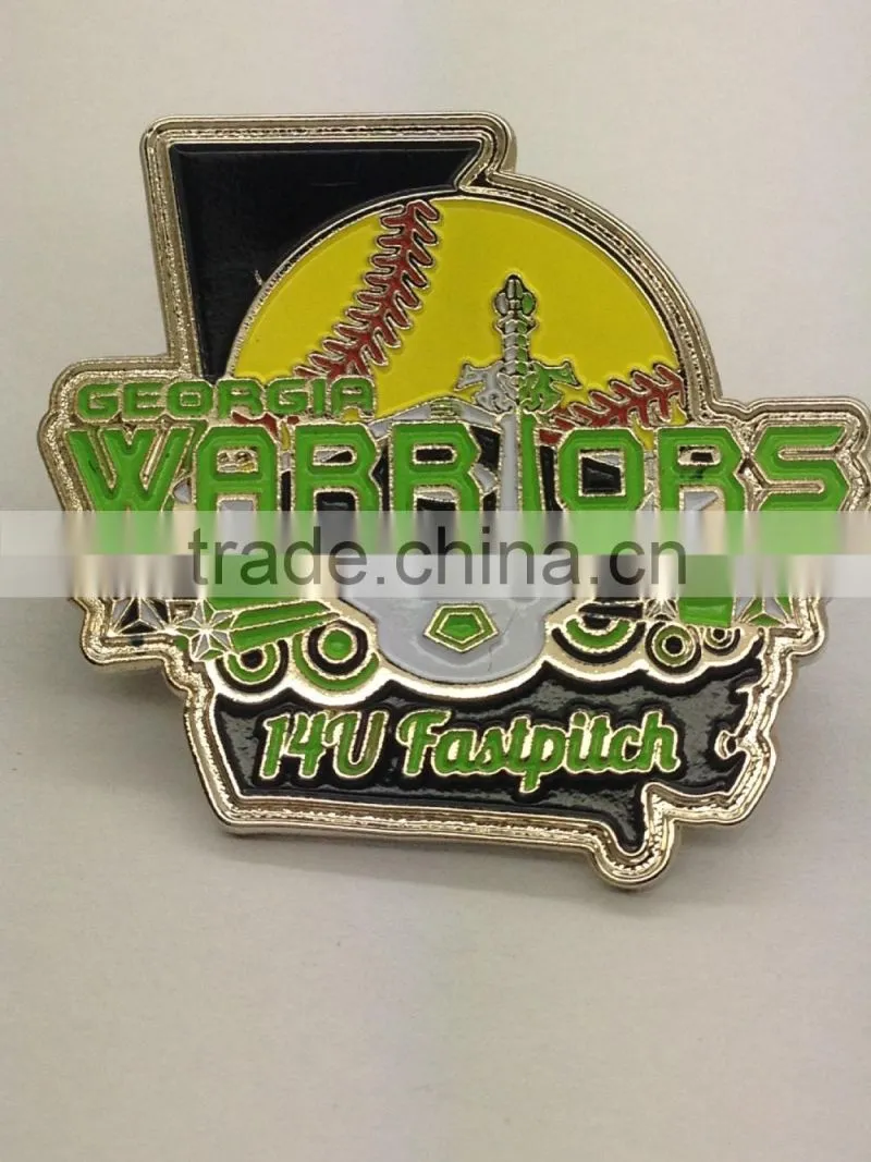custom logo soft enamel lapel pins/custom DIY lapel pins