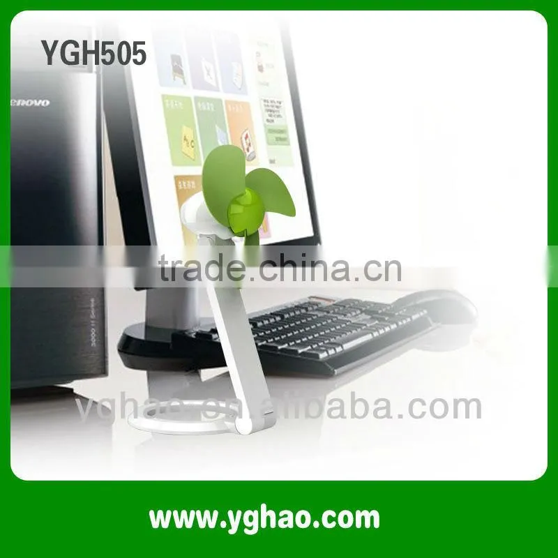 hot new products for 2016 Battery Power Source and Plastic Material mini usb fan