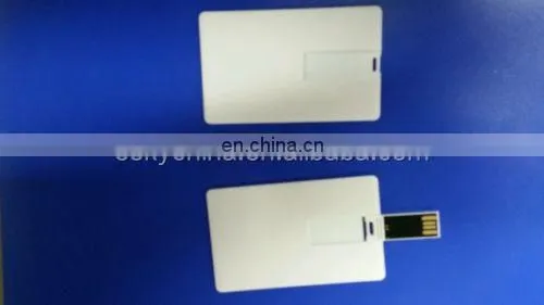 Credit Card Shaped Flash USB Drive