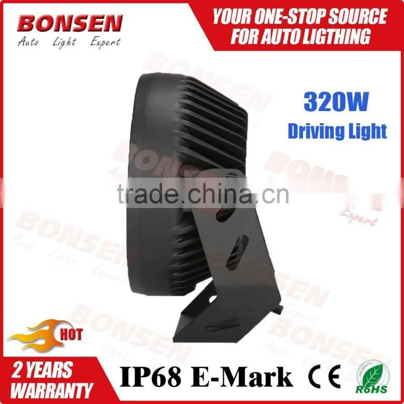 320W headlight led work light round the cheapest in market CE 1150LM