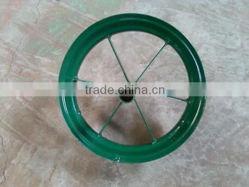 16''x4'' Car Rim for Wheelbarrow