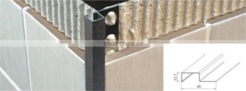 Bathroom listello border tile trim