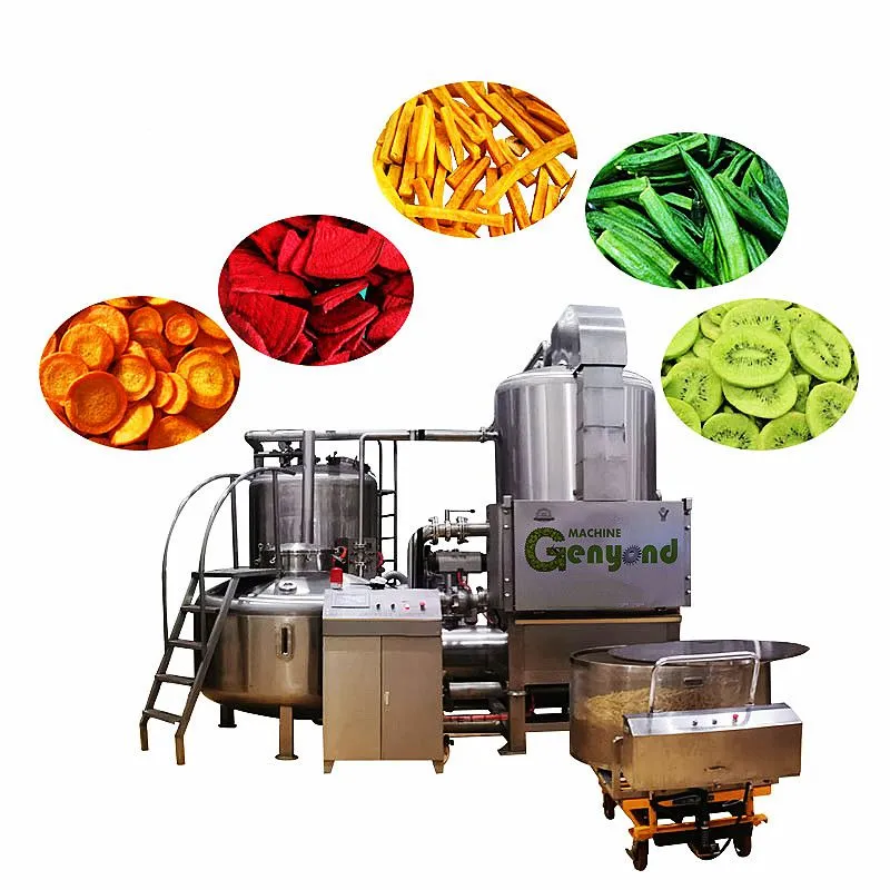 Shanghai Factory Powerful Multifunction Automatic Low Temperature Food Vacuum Fryer Equipment Frying Machine for VF Snack Chips