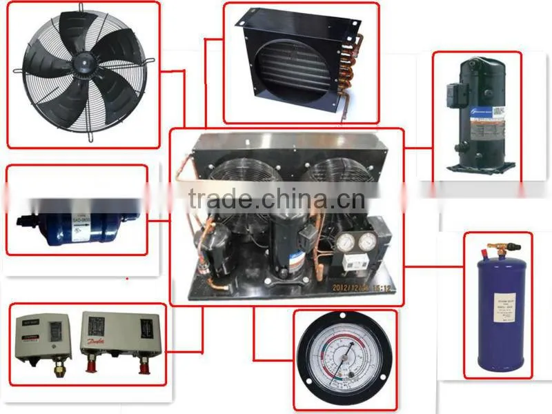 Quiet low noise 2 HP refrigerant unit