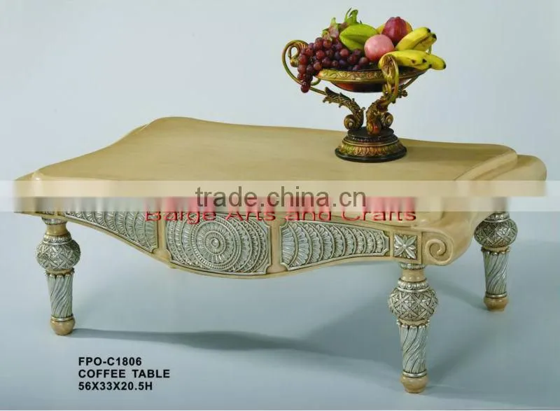 Latest Fancy Resin Console Table with Mirror S-1806