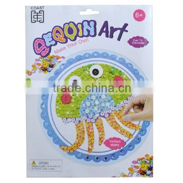 2016 new magic DIY sequin craft art for kids toys