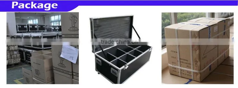 DMX control newest linkable hight power stage par light 24*12W par can