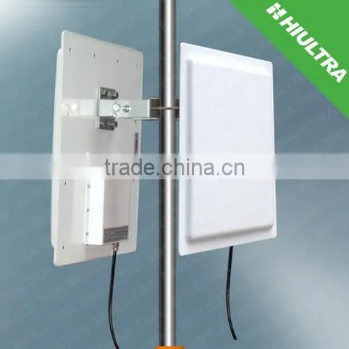 automatic car park management system with barrier gate UHF reader RFID card /tag