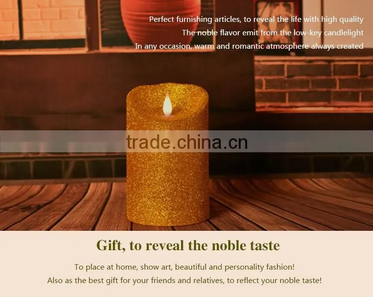 flickering led candle yellow led candle