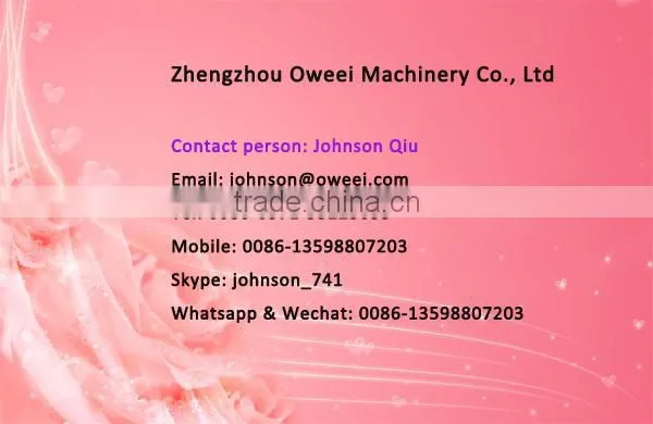 High efficiency potato chips processing machine