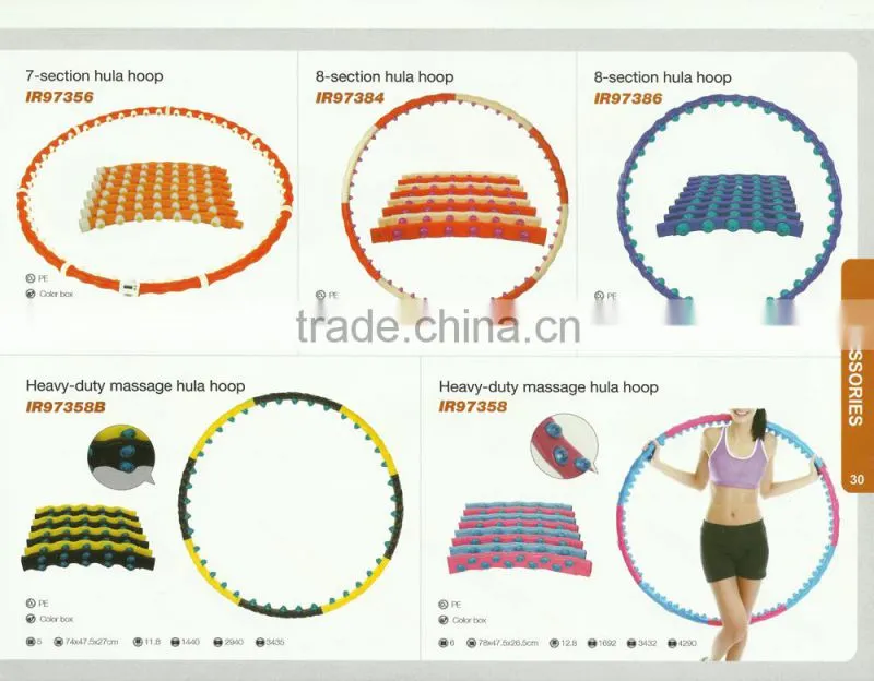 wholesale easy split hula hoop