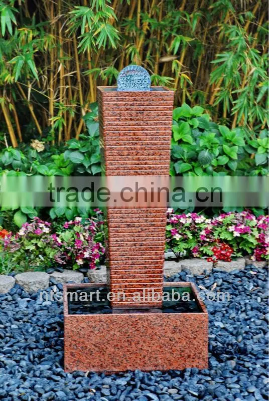 Granite Crystal Fountain with ball