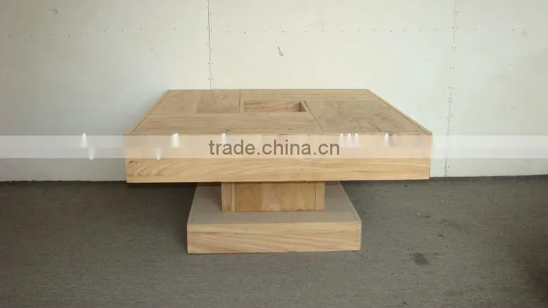 Recycled wood furniture wooden coffee tables