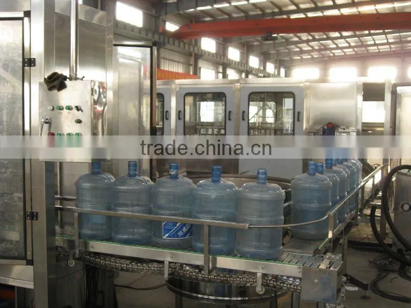 5 Gallon Bottle Washing-Filling-capping Machine (5 gallon Filling Machine 5 gallon barrel line)