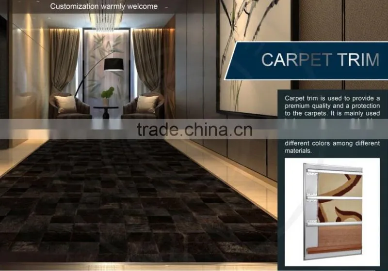 Made in China Promotion floor edge carpet trim
