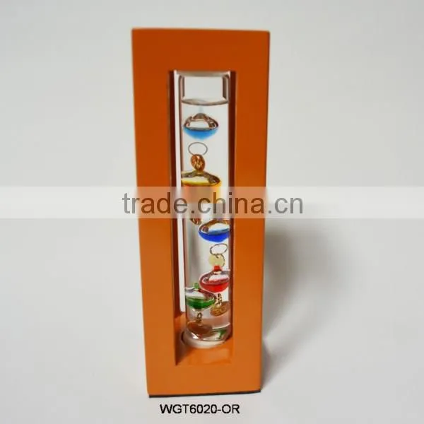 Colourful Galileo Thermometer/Glass thermometer