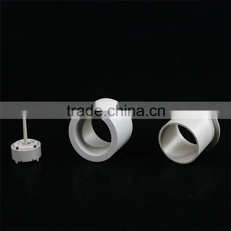 Engineering plastic custom high precision PEEK1000 sleeve cnc machinied plastic peek bushing