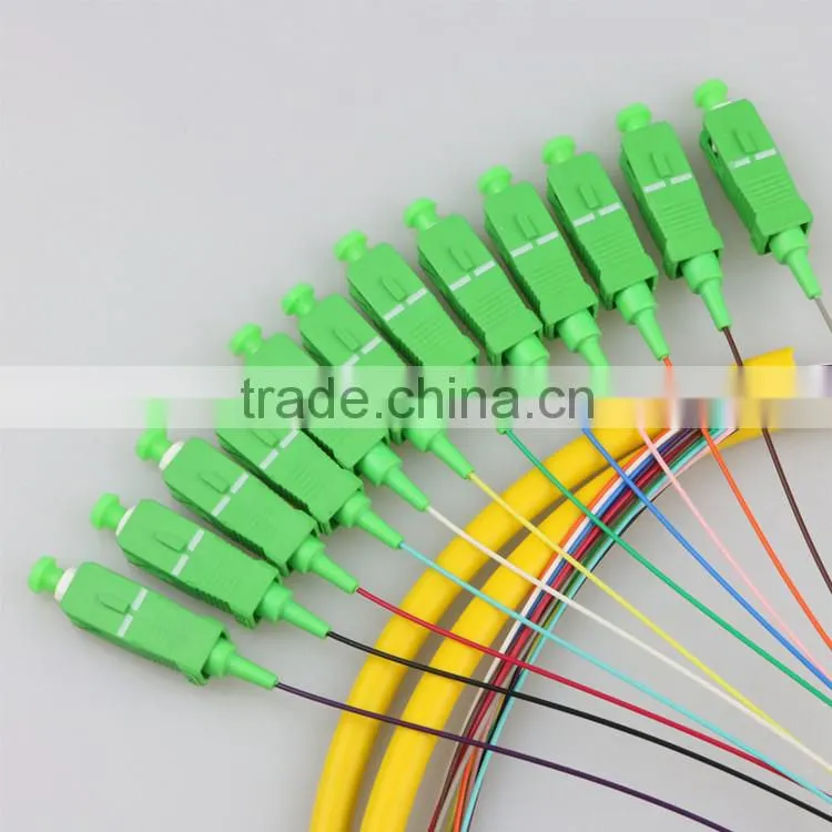 FTTH High quality 12 core SC APC fiber bundle
