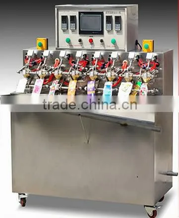 Small Capacity Semi Automatic Standing Up Pouch Packing Machine
