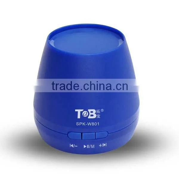 2016 Latest TF card lifting fashion modeling cute portable wireless outdoor speaker