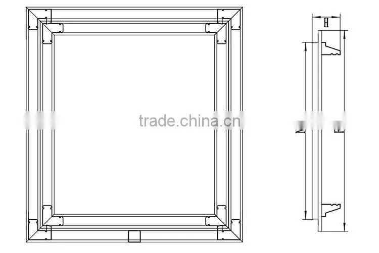 gypsum board aliminum ceiling access panel