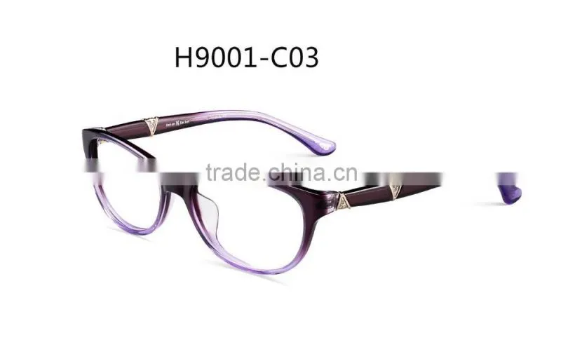 2016 Latest fashion Retro style waterproof acetate eyeglass for unisex