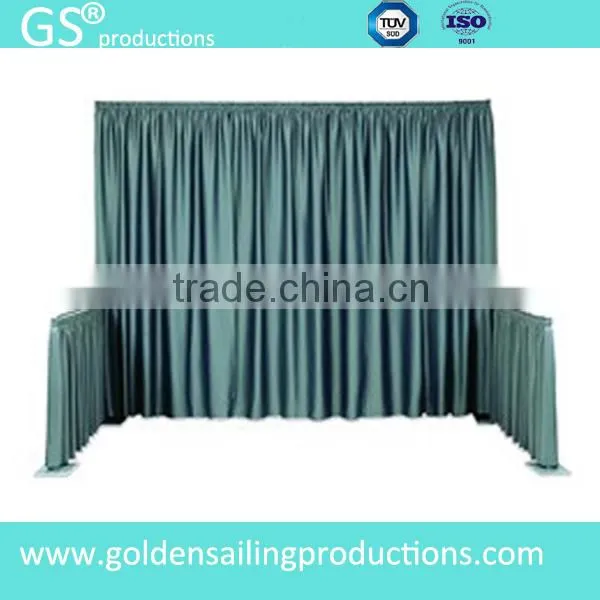 Aluminum adjustable pipe and drape kits for trade show