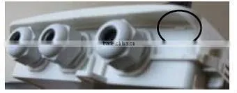 Optic Terminal Box with insert the pigtails of splitter
