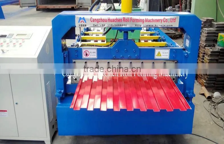 Garage Shop Steel Roller Shutter Door Roll Forming Machine