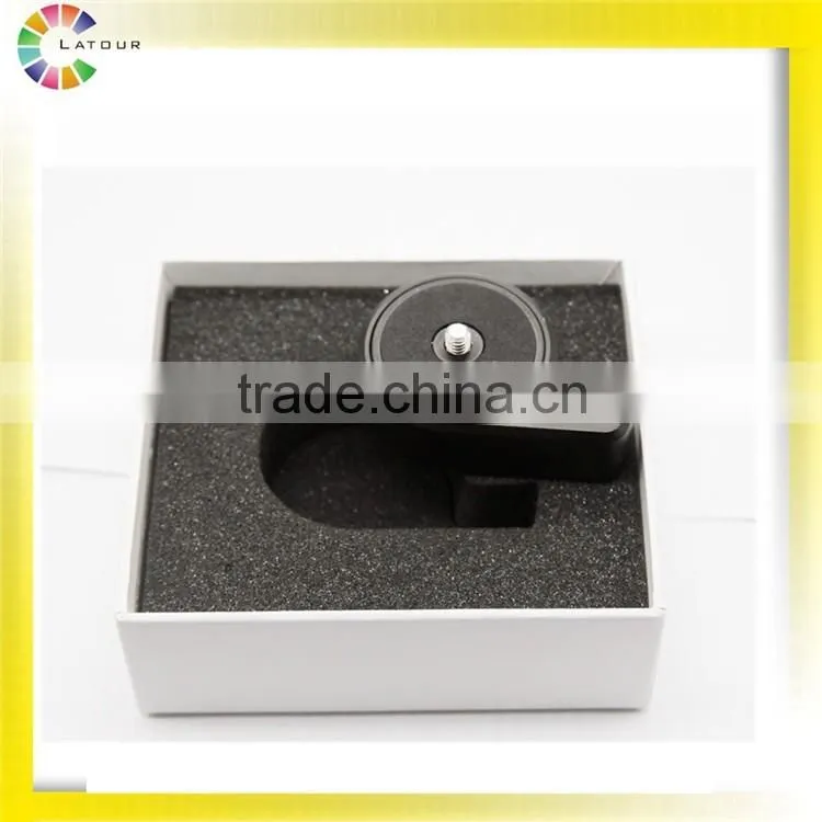 New product mini photo video camera tripod pan head quick release plate