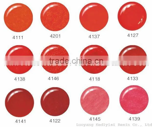 Best quality kds nails art uv gel beauty pearl color gel