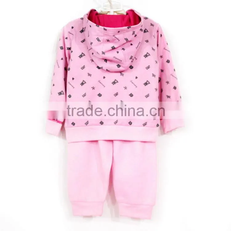 Hotseller 2pcs boutique childrens girl clothes sets (high quality & competitve price)