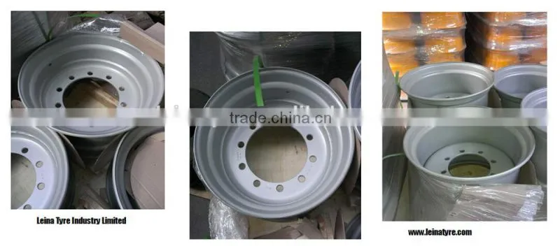 Flotation tyre rim 16.00x22.5 for tyre 550/60-22.5