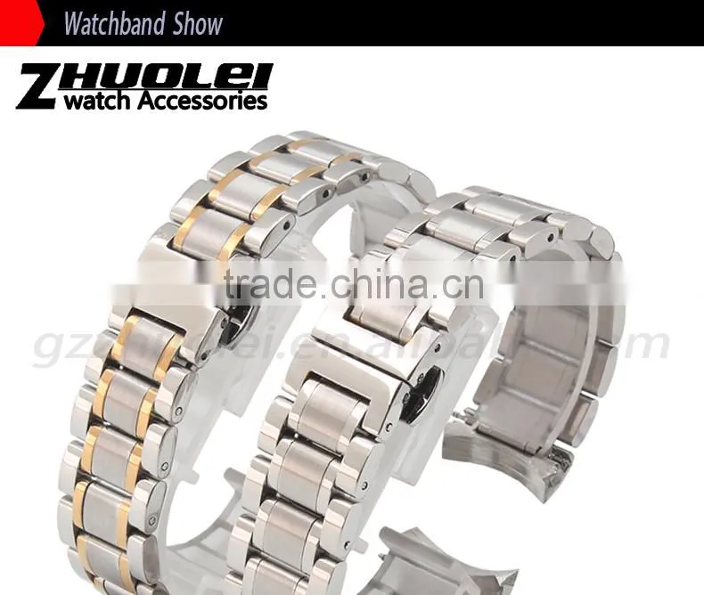 Hot fashion imported 316 stainless steel watch bracelet 14mm 19mm 20mm 21mm Wholesale 3PCS
