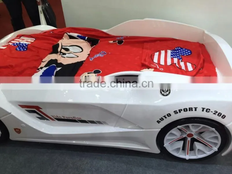 Ferrari kids sports car bunk beds children bedroom furniture